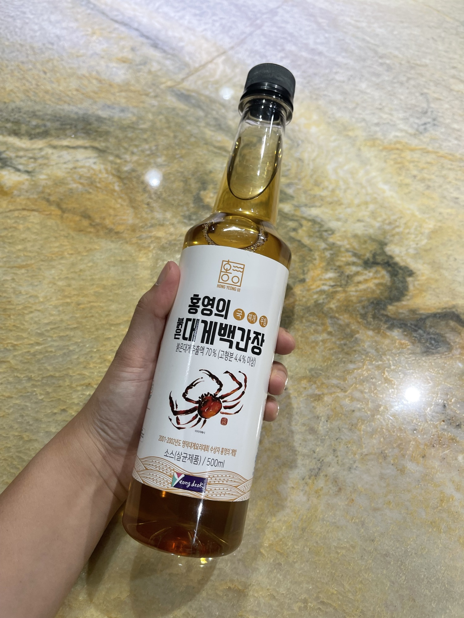 홍영의 대게백간장 500ml - 1