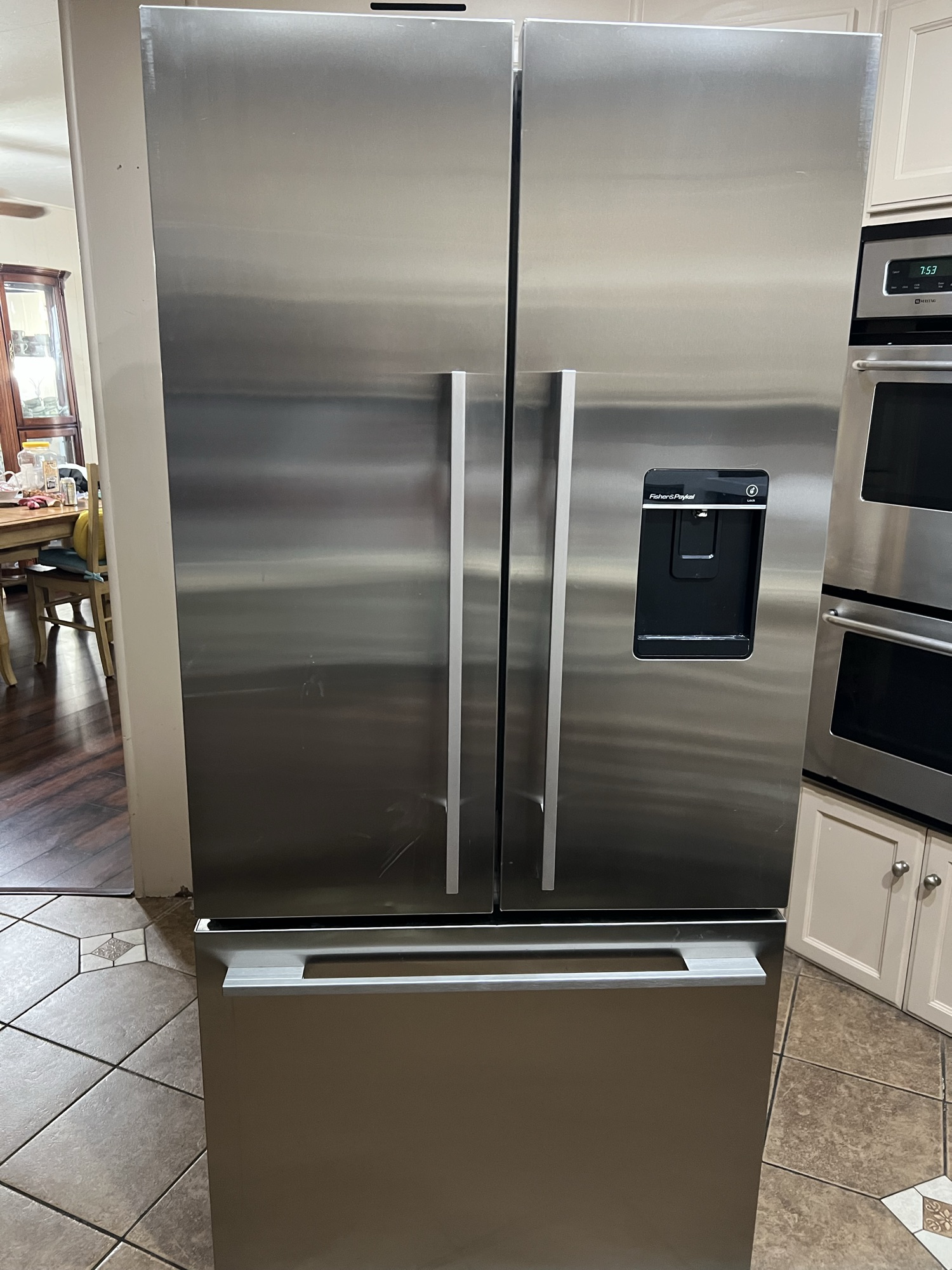 Fisher & Paykel 냉장고 스테인레스 프렌치도어 - 1