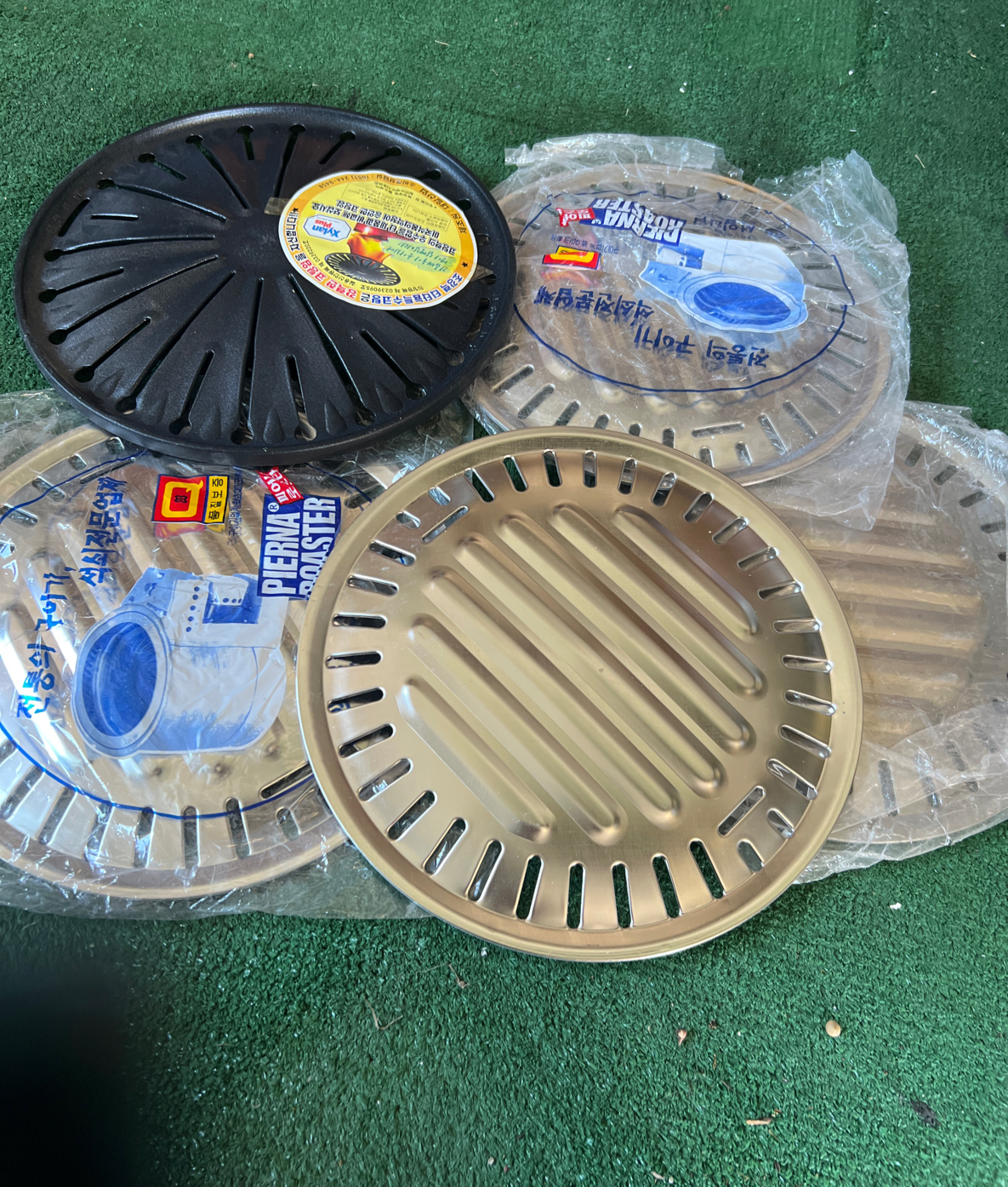 한국식 고기구이판 5세트 - 1