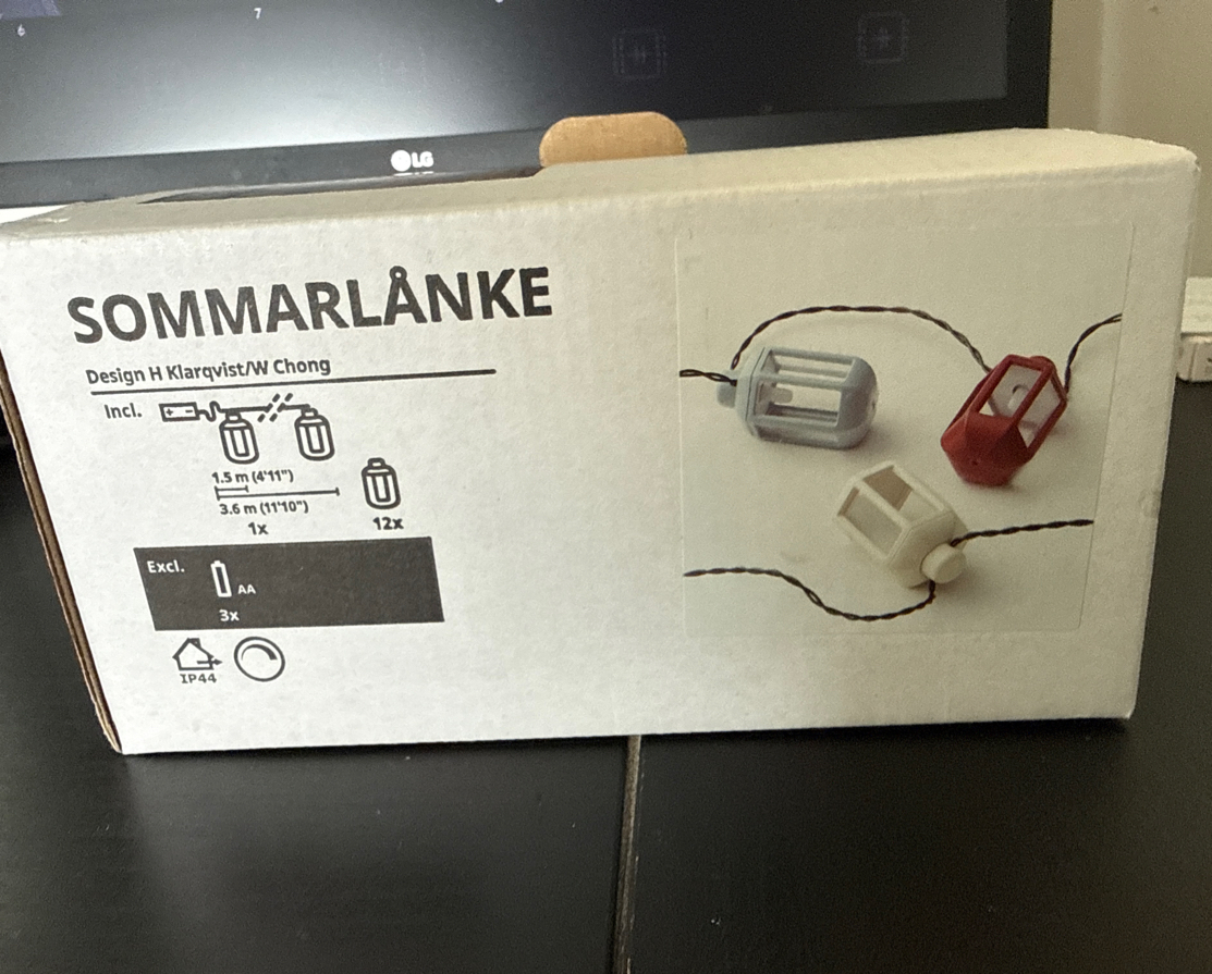 IKEA 소마를랑케 LED 스트링라이트 - 1