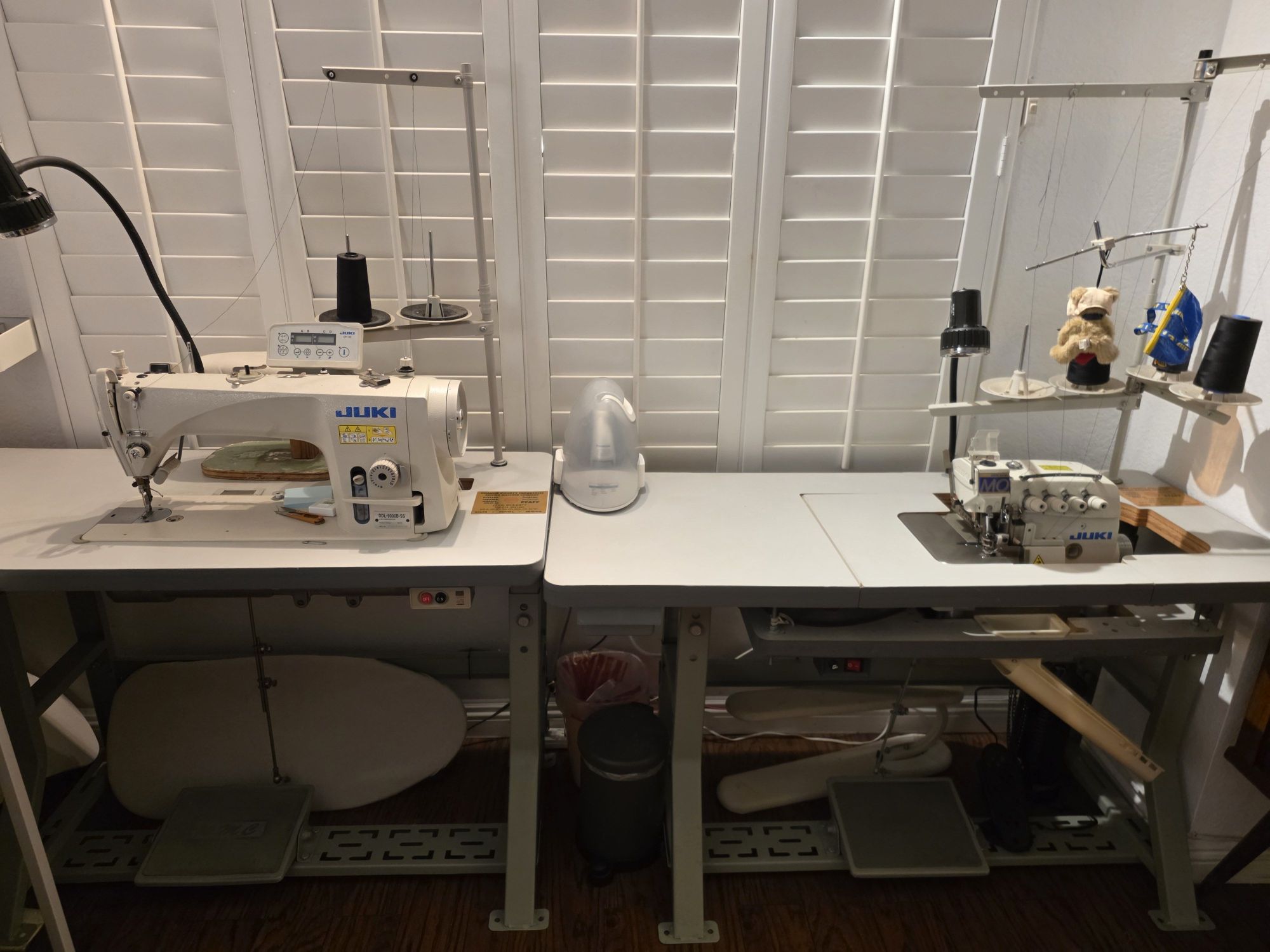 JUKI Industrial Sewing Machine Set – DDL-9000B-SS + MO-6814S – $2,500 OBO - 1