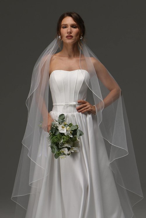 Wedding Veil 웨딩 베일 (Church length)