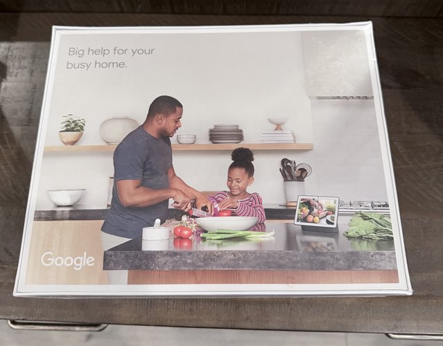 Google Nest Hub Max (Chalk) – Brand New, Sealed
