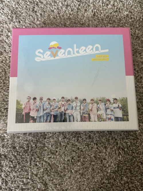 세븐틴 앨범 새제품