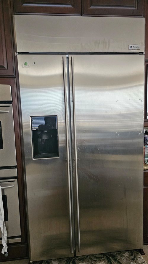 GE built in refrigerator 42