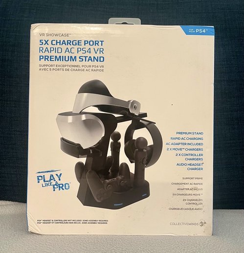 PSVR 쇼케이스 충전 및 스탠드