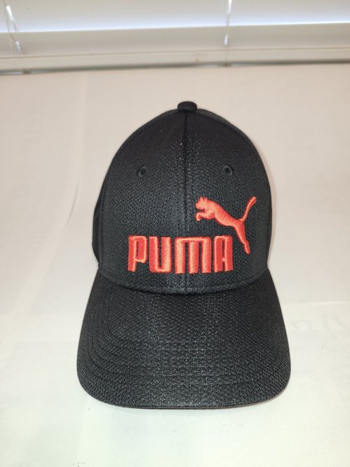 (새 상품) 푸마 PUMA 빨간 로고 검은 캡모자