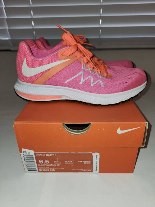 Nike Wmns Dart  핑크/오렌지 런닝화 6.5