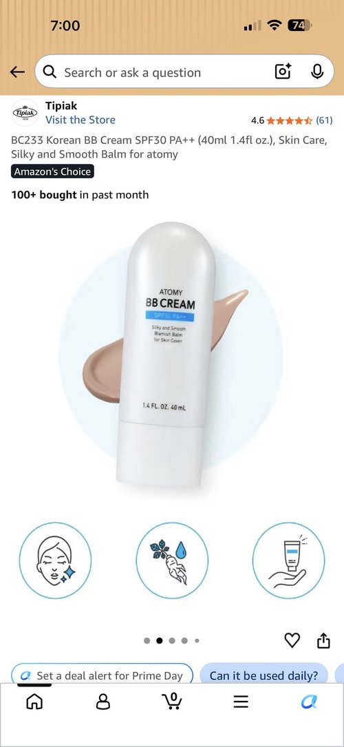 아토미 BB크림 SPF30 PA++ 40ml