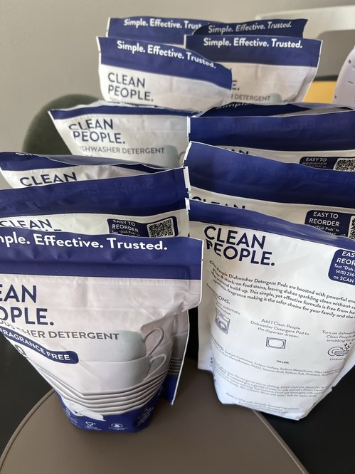 Clean people 식기세척기 세제 12봉지