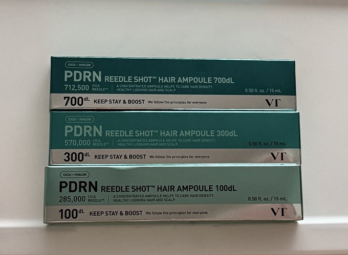 PDRN 리들샷 헤어 앰플