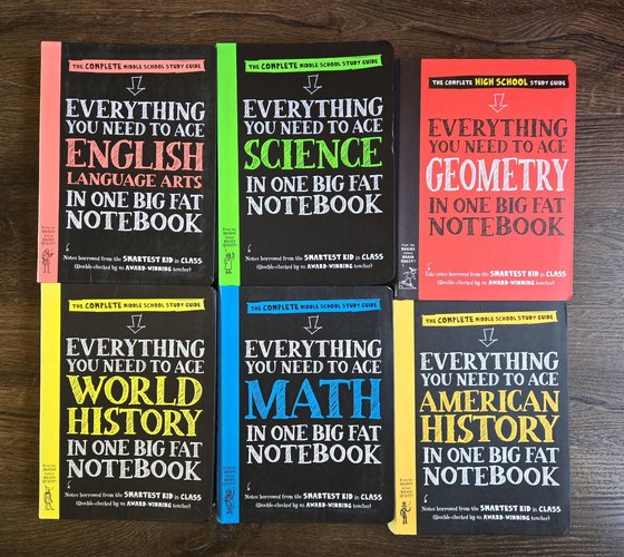 ​Big Fat Notebook Series - 6 Book Set