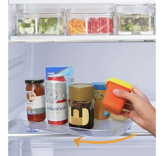 Lazy susan 냉장고 정리 2개