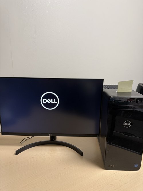 Dell XPS 8930 데스크탑 + LG 27인치 모니터 세트