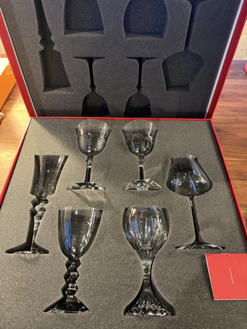 Baccarat 와인잔 세트 6개