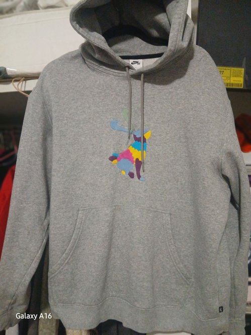 Nike 그레이 후드티  L