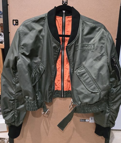 bomber shorts jacket