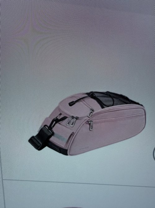 핑크 숄더백 검은색 끈