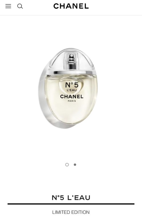리미티드 샤넬 향수 CHANEL No5 L'EAU Limited Edition 50ml
