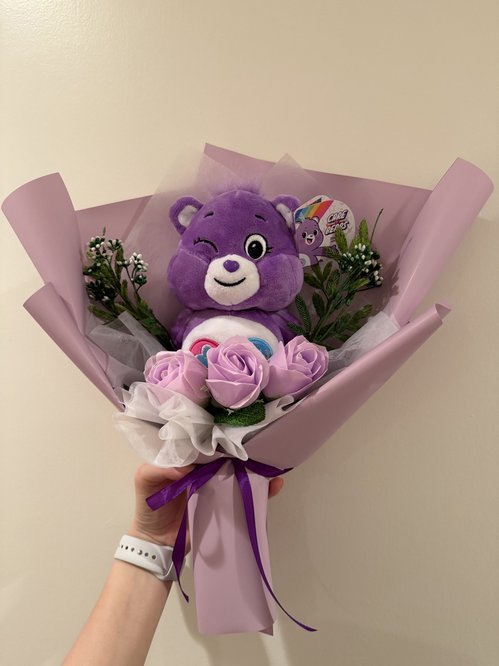 케어베어 정품 인형 꽃다발
