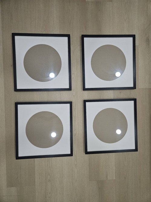 Pottery barn wall gallary frame 4개 25×25