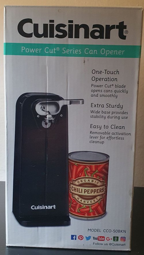 Cuisinart 파워컷 전동 캔오프너