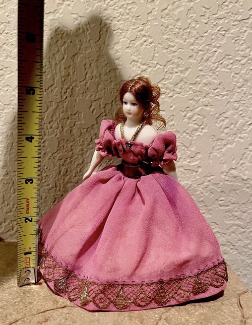 폴스랜 빈티지 돌하우스 인형 Dollhouse doll