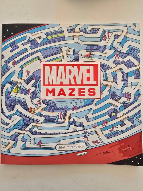 키즈 미로찾기책(Marvel maze) [새상품]