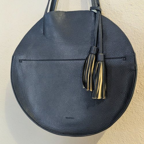 Remi/Reid Circle Tote Bag Navy Blue