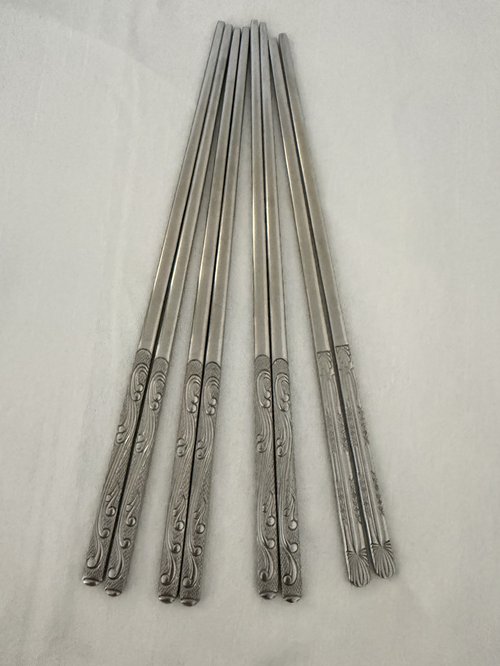 Stainless 첫가락 4 sets & Free of 4sets