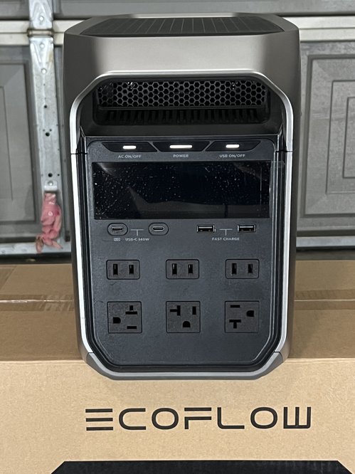 EcoFlow Delta 3 Plus 파워스테이션 멀티탭 포트