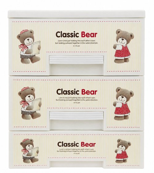Classic Bear 미니 서랍장