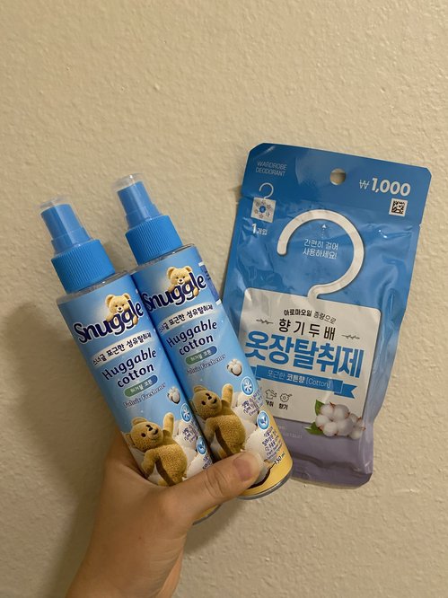 섬유탈취제 2개 + 옷장탈취제 3개