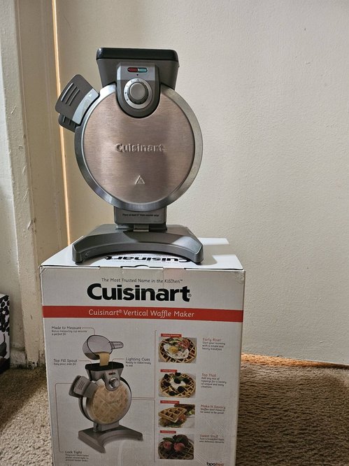 Cuisinart 수직형 와플메이커 풀박스