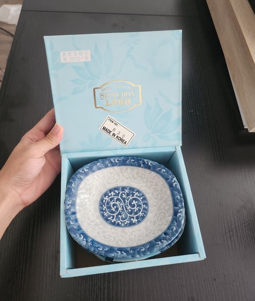 각은 접시 (1세트/5개)