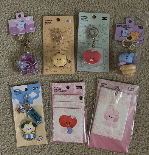 BT21 키체인