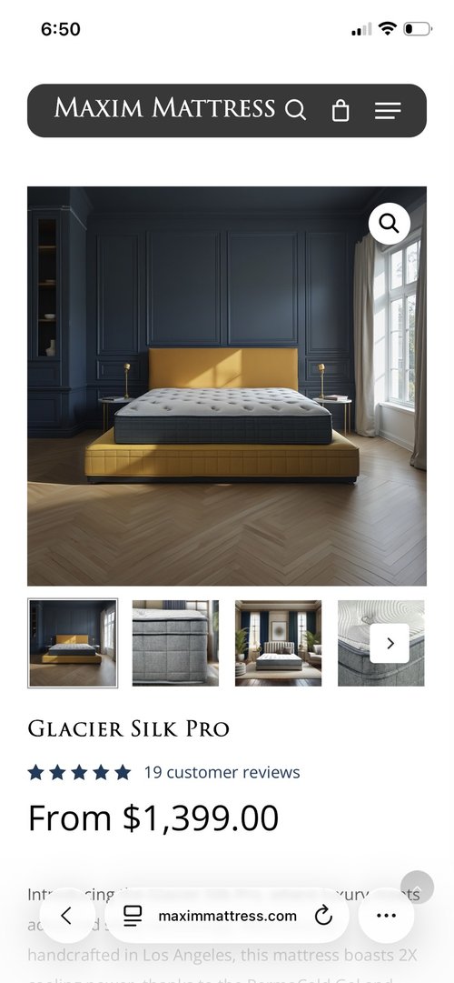 Maxim box spring queen size 베이직 박스 스프링
