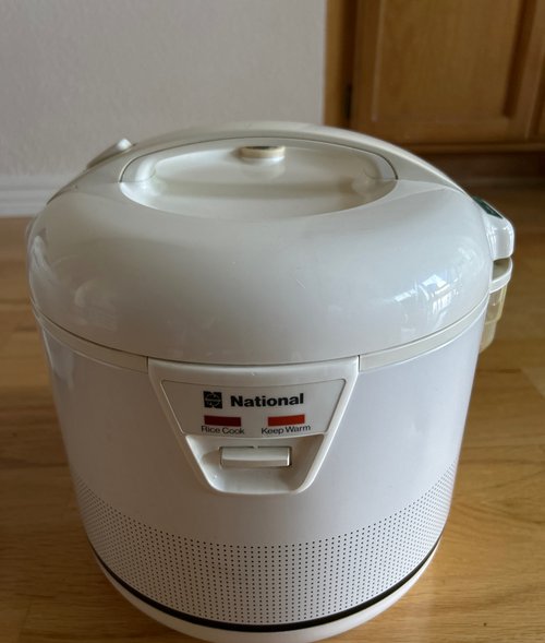 National 밥솥 Rice Cooker Keep Warm 흰색