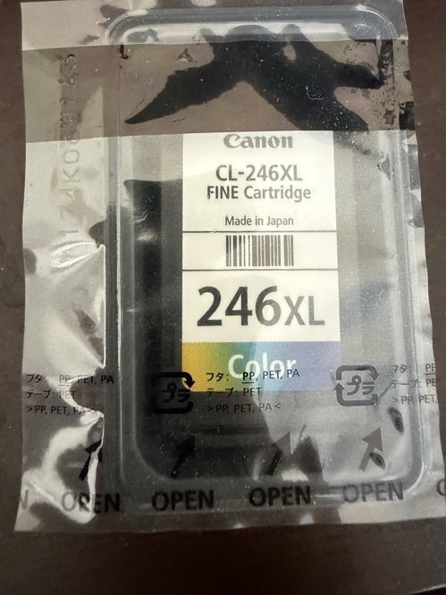 Canon CL-246XL 컬러 잉크 카트리지