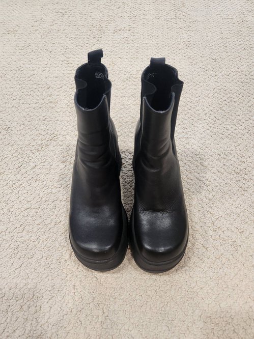 Steve Madden 가죽 부츠