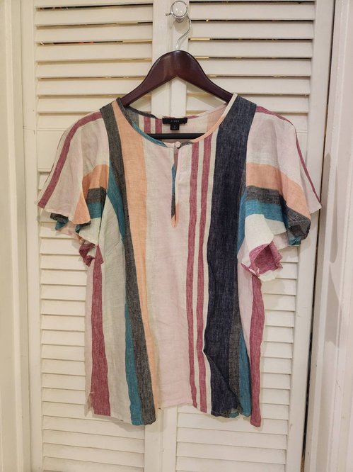 J Crew 린넨 탑