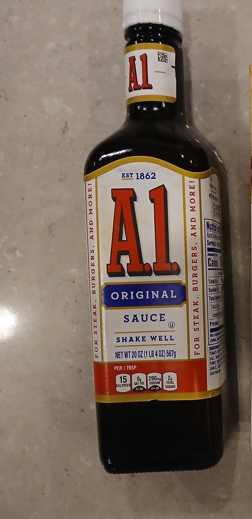 A1 소스 큰 병