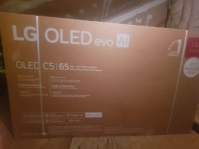 LG 65인치 스마트 티비