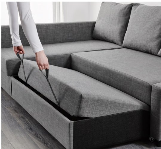 IKEA Sofabed (수납장 포함)