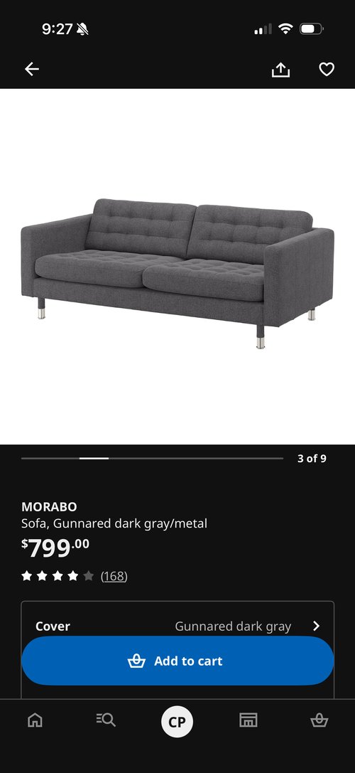 Ikea Morabo 소파 판매합니다