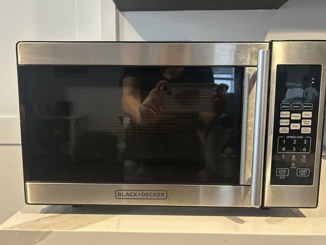BLACK+DECKER 전자레인지