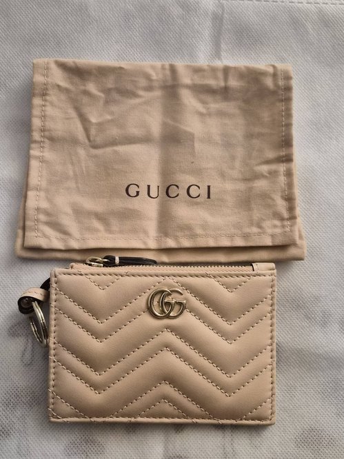 (정품) Gucci 구찌 GG 마몬트  카드 지갑 / 키 지갑