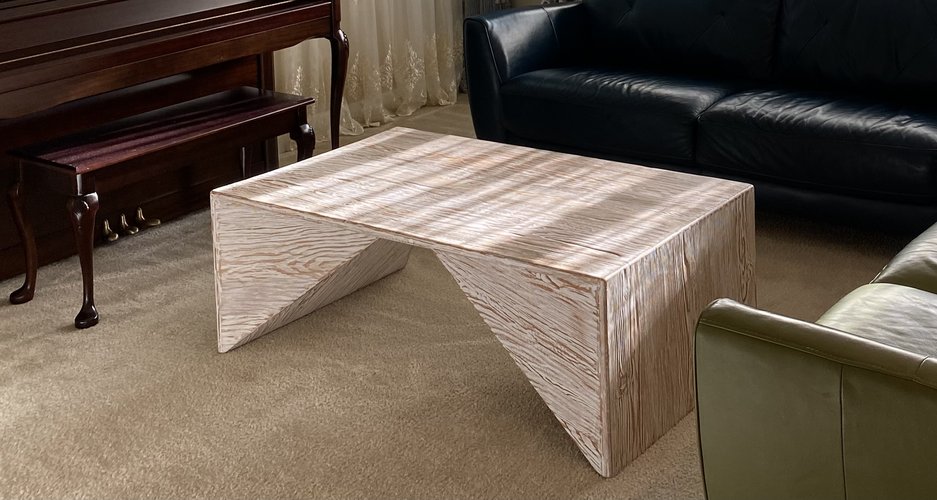crate and barrel coffee table