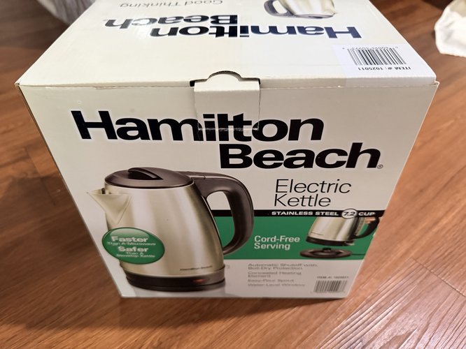 Hamilton Beach 전기포트(주전자)