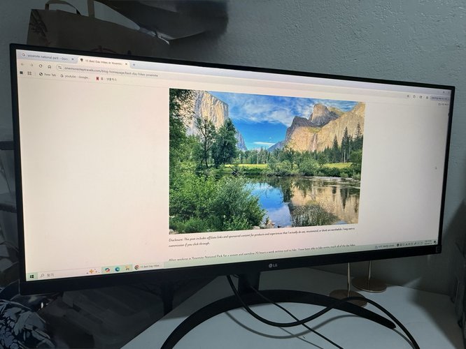 LG 34wq500 모니터
